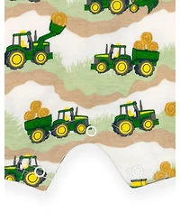 John Deere Baby Boys Henley Romper
