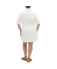 City Chic Plus Liv Denim Dress