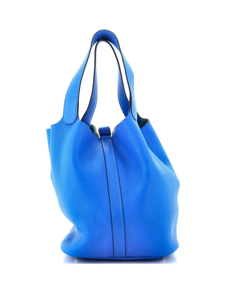 Pre-Owned Hermes Gm Picotin Lock Bag Clemence
