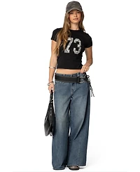 Edikted Women's Camo 73 T Shirt