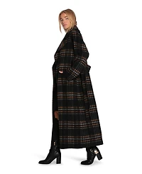 Belle & Bloom Women's Heart To Large Collar Maxi Coat