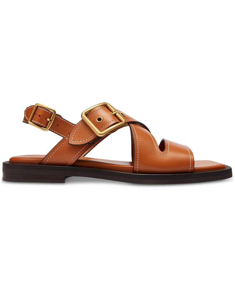 Coach Women's Archival Buckled Flat Sandals