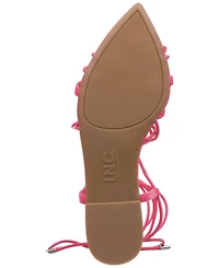 I.n.c. International Concepts Women's Kharmaa Lace-up Flat Sandals, Exclusively at Macy's