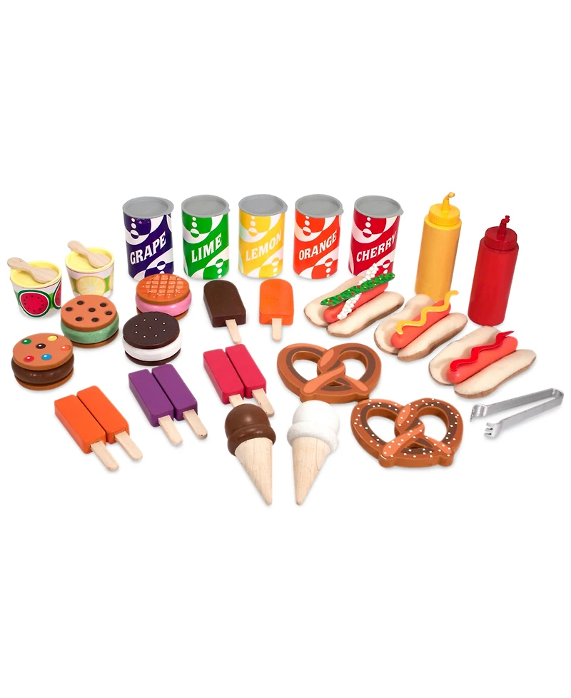 Melissa and Doug Kids' Snacks & Sweets Food Cart