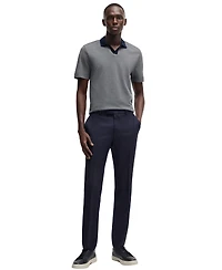 Boss by Hugo Boss Men's Cotton Silk Dot-Pattern Polo Shirt