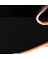 Pre-Owned Off White Mini Binder Clip Flap Bag Mirror Faux Leather