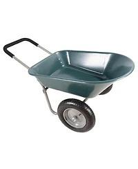 Two wheeled trolley for garden 15 inch pneumatic wheel