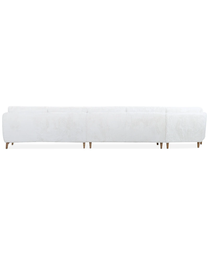 Briannie 4-Pc. Fabric L Sectional, Exclusively at Macy's