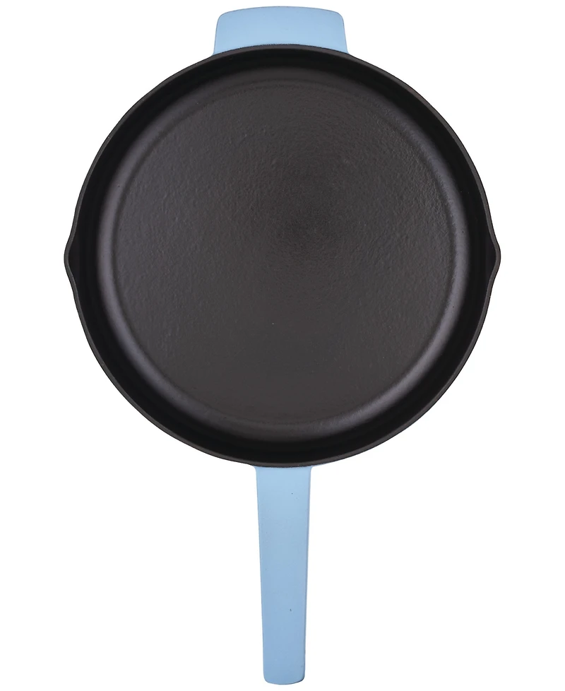KitchenAid Enameled Cast Iron 12" Skillet with Helper Handle and Pour Spouts