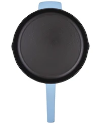 KitchenAid Enameled Cast Iron 12" Skillet with Helper Handle and Pour Spouts