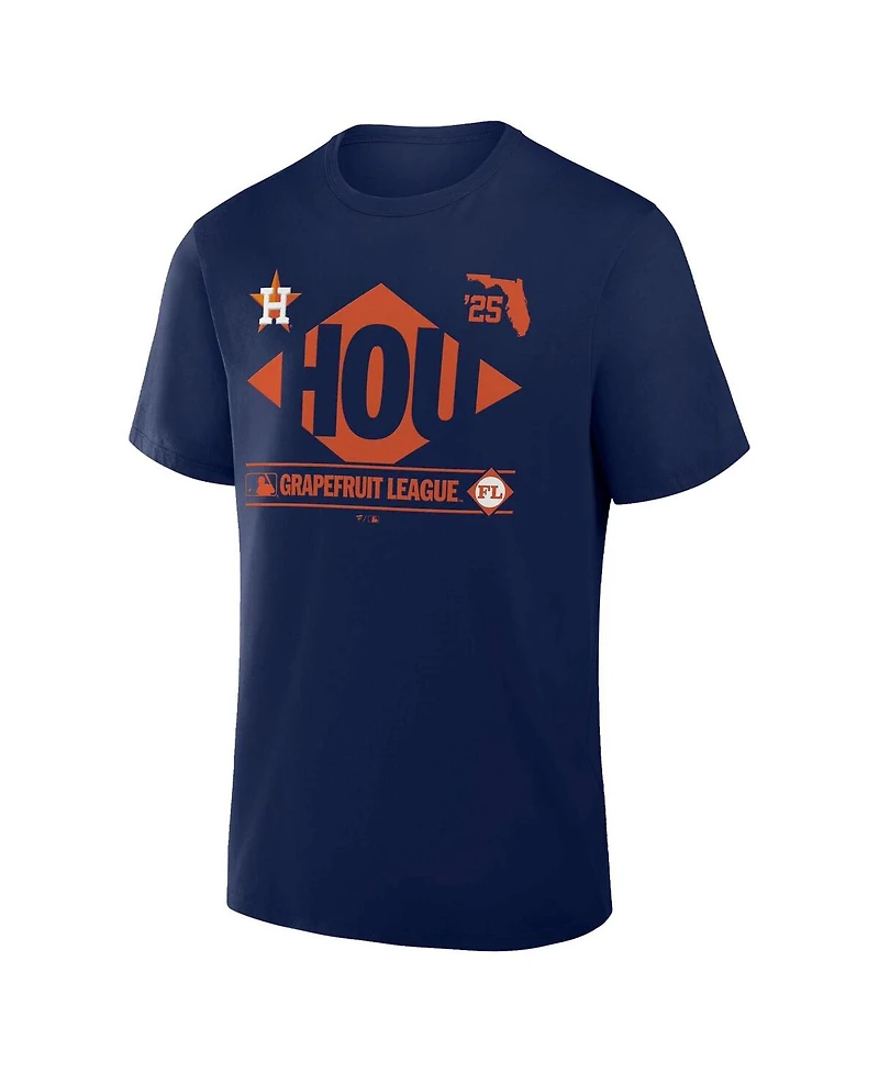 Fanatics Men's Navy Houston Astros 2025 Spring Training Grapefruit League True Icon T-Shirt