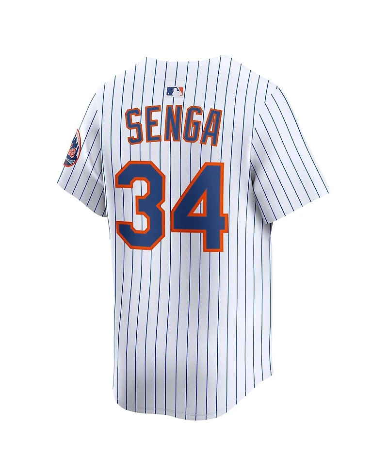 Nike Men's Kodai Senga White New York Mets Home Limited Player Jersey