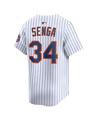 Nike Men's Kodai Senga White New York Mets Home Limited Player Jersey