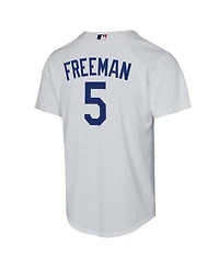 Nike Big Boys and Girls Freddie Freeman White Los Angeles Dodgers Home Replica Player Jersey