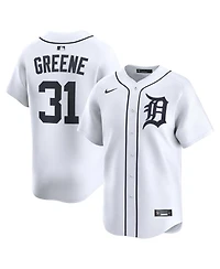 Nike Men's Riley Greene White Detroit Tigers Home Limited Player Jersey