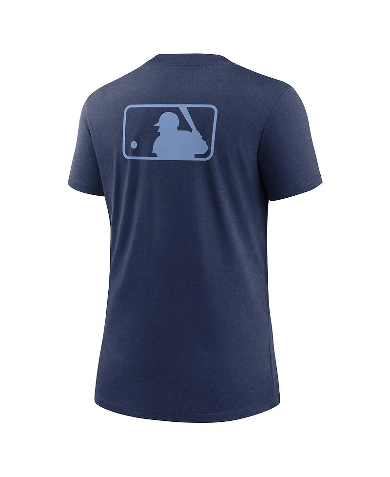 Nike Women's Navy Tampa Bay Rays Authentic Collection Early Work Tri-Blend T-Shirt