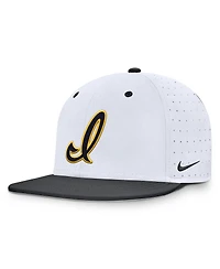 Nike Men's White Iowa Hawkeyes On-Field Dugout True Performance Fitted Hat