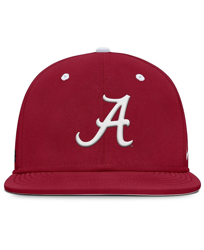 Nike Men's Crimson Alabama Tide On-Field Dugout True Performance Fitted Hat