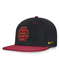 Nike Men's Black Usc Trojans On-Field Dugout True Performance Fitted Hat