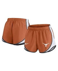 Nike Women's Texas Orange Texas Longhorns Spring Break Tempo Performance Shorts