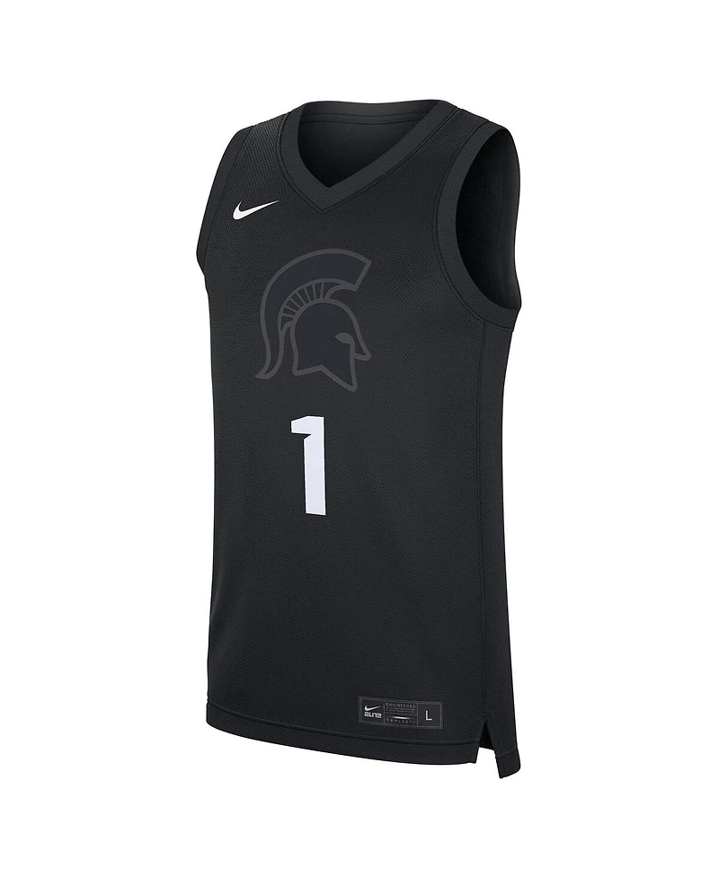 Nike Men's Black Michigan State Spartans Alternate Replica Jersey
