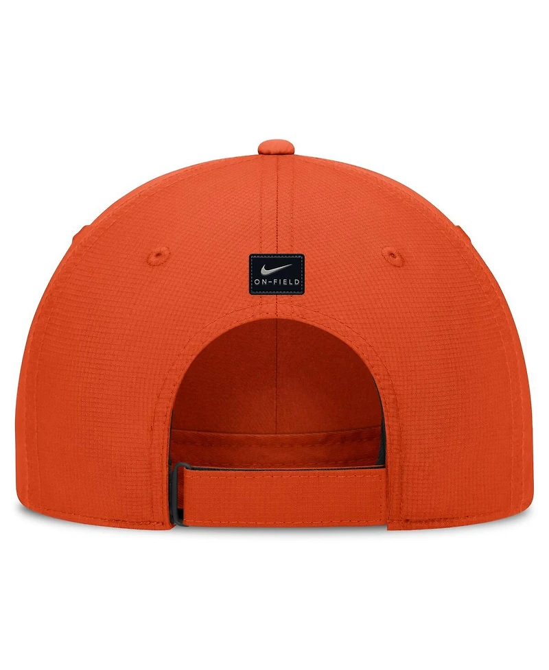 Nike Men's Orange Clemson Tigers 2024/25 On-Field Club Performance Adjustable Hat