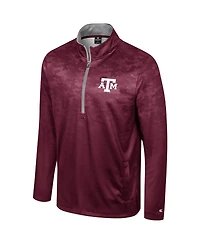 Colosseum Men's Maroon Texas A&M Aggies The Machine Half-Zip Jacket