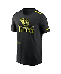 Nike Men's Black Tennessee Titans Volt Performance T-Shirt