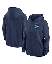 Nike Women's Navy Seattle Mariners Big Game Pullover Hoodie