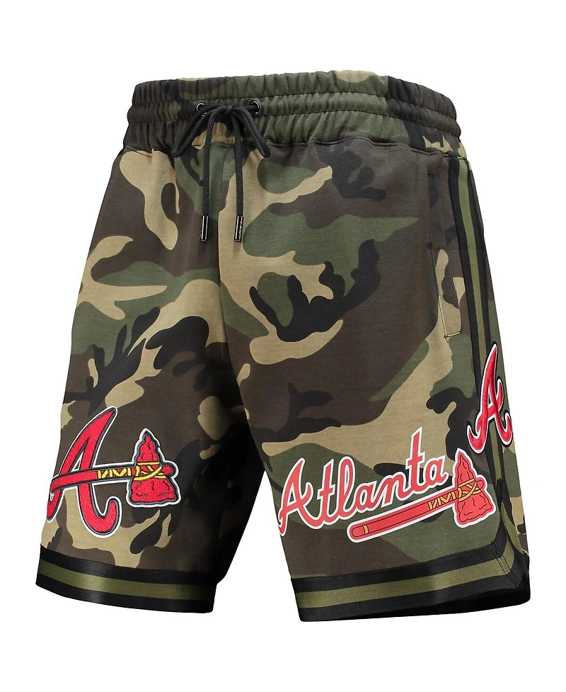 Men's Pro Standard Camo Atlanta Braves Team Shorts