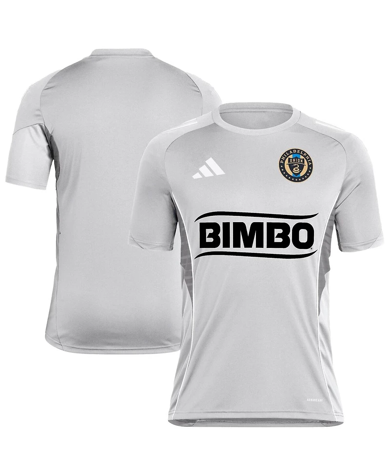 Adidas Men's Silver Philadelphia Union 2025 Training Jersey