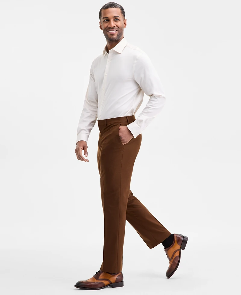 Tayion Collection Men's Classic-Fit Solid Suit Separate Pants