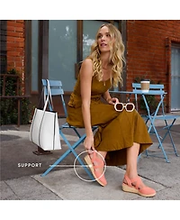 LifeStride Women's Kimball Wedge Espadrilles