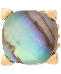 Kate Spade New York Gold-Tone Color Cubic Zirconia Stud Earrings