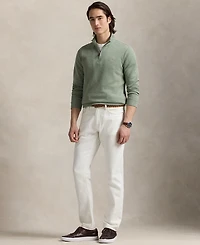 Polo Ralph Lauren Men's Double-Knit Mesh Quarter-Zip Pullover