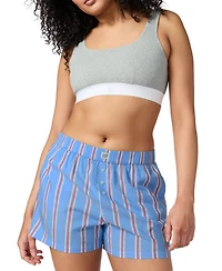 Gap Women's Printed Poplin Boxer Shorts
