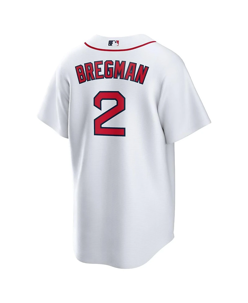 Nike Men's Alex Bregman White Boston Red Sox Home 1.0 Replica Player Jersey