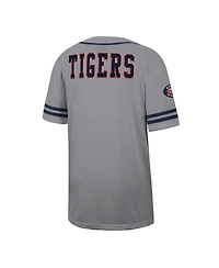 Colosseum Men's Gray Auburn Tigers Free Spirited Baseball Jersey