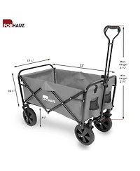 ProSource Folding Wagon Cart