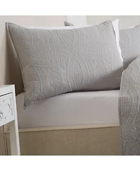Linery & Co. Pinsonic Medallion Microfiber Quilt Set With Shams