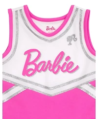 Barbie Toddler Girls Cheerleader Dress and Bow Outfit Set