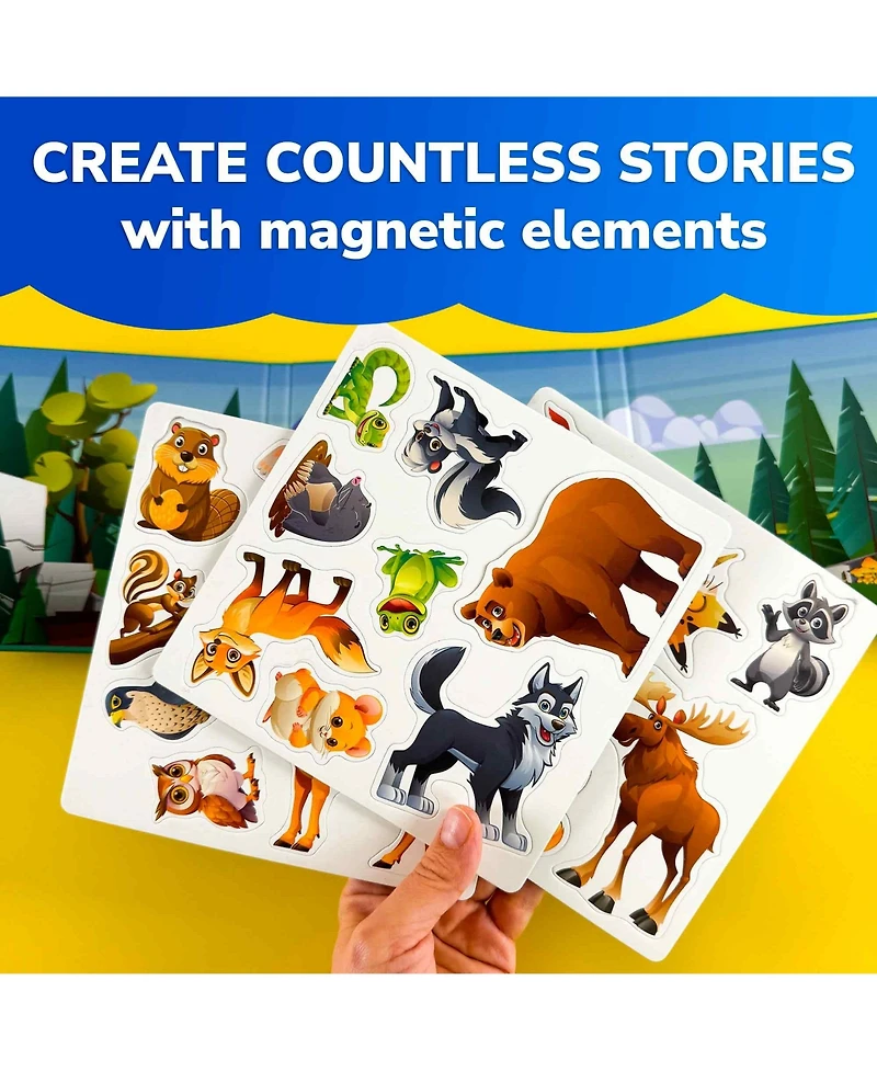Quokka Travel Magnetic Puzzles – 20+Pcs Fun Game Toy for Kids Ages 3-5