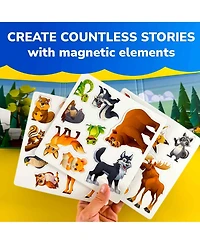 Quokka Travel Magnetic Puzzles – 20+Pcs Fun Game Toy for Kids Ages 3-5