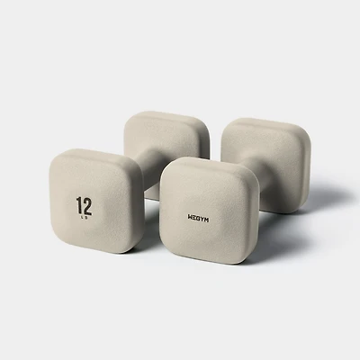 WeGym SafeGrip Dumbbells - 12 lbs
