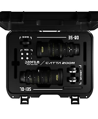 Dzofilm Catta 35-80mm and 75-135mm T2.9 Cine Lens Bundle for Sony E, Black