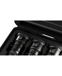 Dzofilm Pictor Zoom 12-25/20-55/50-125mm T2.8 Parfocal Cine 3-Lens Kit for Pl Mount and Canon Ef, Black
