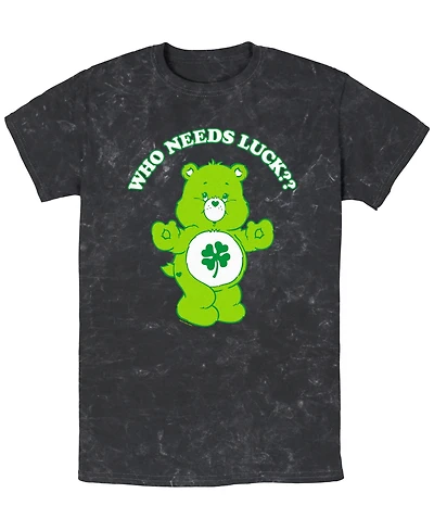 Care Bears Men's Luck Care Bear Short Sleeve T-Shirt