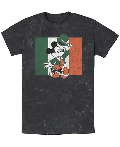 Mickey Classic Men's Vintage Luck Short Sleeve T-Shirt