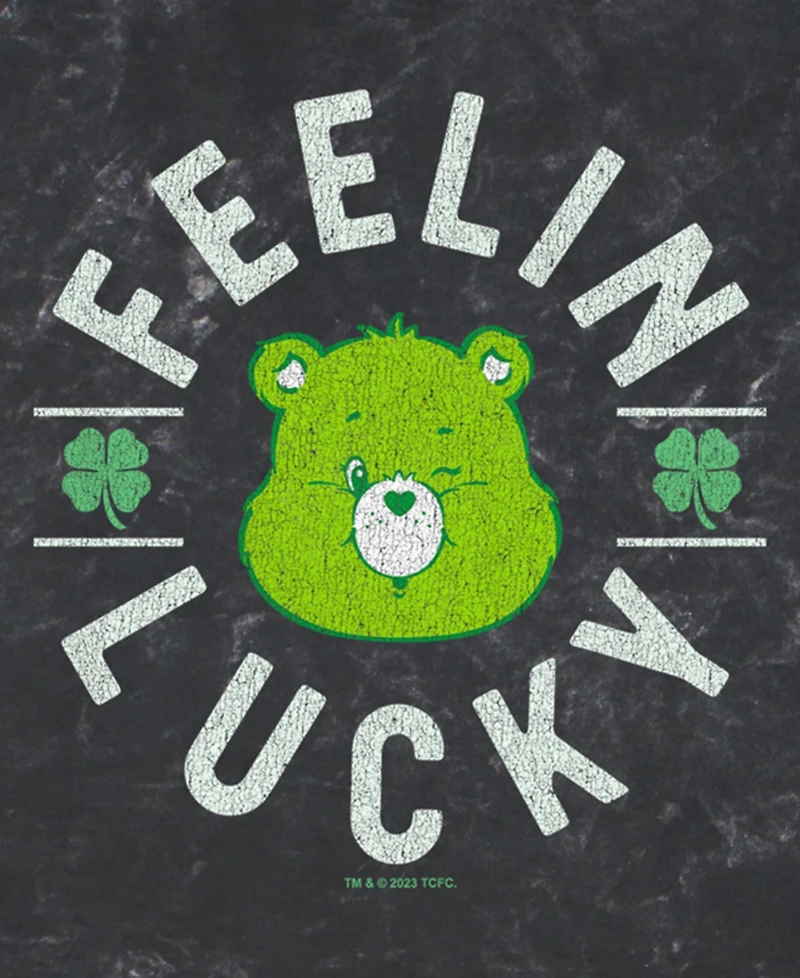 Care Bears Men's Feelin Lucky Short Sleeve T-Shirt