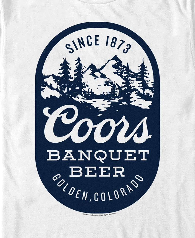 Coors Brewing Company Men's Golden Short Sleeve T-Shirt